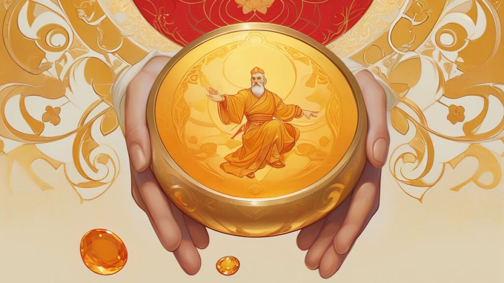 nasrettin hoca throwing a golden stone, valuabl(1) result